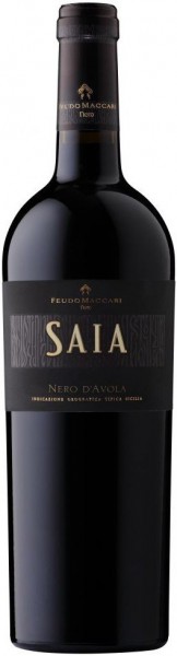 Вино Feudo Maccari, "Saia" Nero d'Avola, Sicilia IGT, 2013