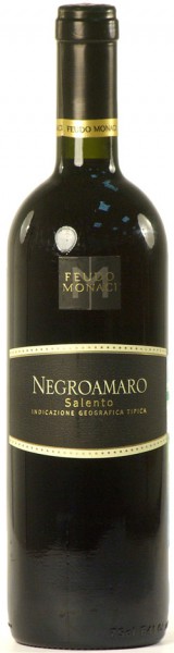 Вино Feudo Monaci, Negroamaro, Salento IGT, 2009