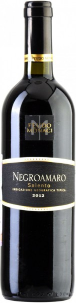 Вино "Feudo Monaci" Negroamaro, Salento IGT, 2012
