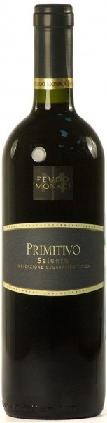 Вино Feudo Monaci, Primitivo, Salento IGT, 2009