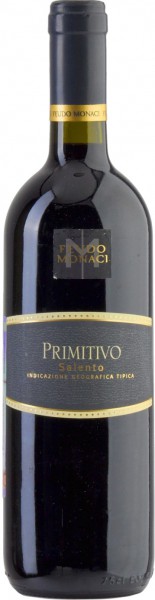 Вино Feudo Monaci, Primitivo, Salento IGT, 2013