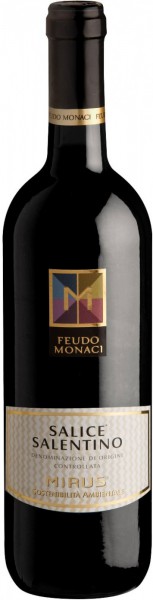Вино Feudo Monaci, Salice Salentino DOC, 2015
