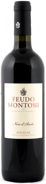 Вино Feudo Montoni, Nero d'Avola, 2008