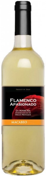 Вино "Flamenco Apasionado" Macabeo, La Mancha DOP