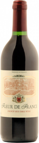 Вино "Fleur de France" Rouge Sec, 2017
