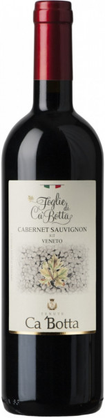 Вино "Foglie di Ca'Botta" Cabernet Sauvignon, Veneto IGT, 2016
