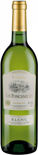 Вино Foncalieu, "Les Foncanelles" Blanc, Pays d'Oc IGP, 2015