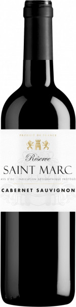 Вино Foncalieu, "Saint Marc" Reserve Cabernet Sauvignon, Pays d'Oc, 2018
