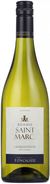 Вино Foncalieu, "Saint Marc" Reserve Chardonnay VdP d'Oc, 2015