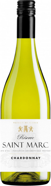 Вино Foncalieu, "Saint Marc" Reserve Chardonnay VdP d'Oc, 2018