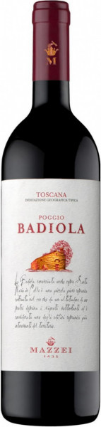 Вино Fonterutoli, "Poggio Badiola", 2018, 1.5 л