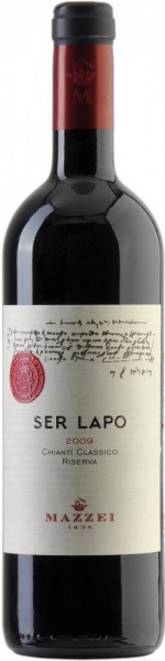 Вино Fonterutoli, "Ser Lapo", Chianti Classico Riserva DOCG, 2009