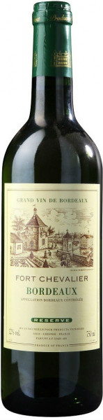 Вино "Fort Chevalier" Bordeaux AOC Blanc, 2015
