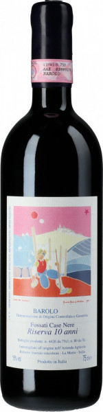 Вино "Fossati Case Nere" Riserva 10 anni, Barolo DOCG, 2011