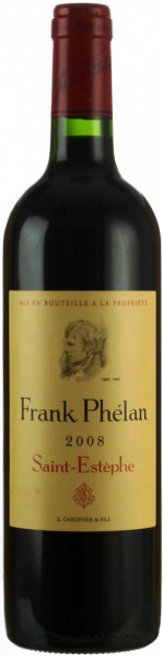 Вино "Frank Phelan", Saint-Estephe AOC, 2008