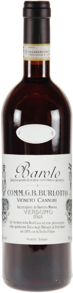 Вино G.B. Burlotto, "Cannubi", Barolo DOCG, 2013