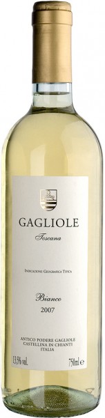Вино Gagliole Bianco, Toscana, IGT, 2007