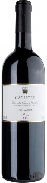 Вино Gagliole Pecchia, Colli della Toscana Centrale IGT, 2003