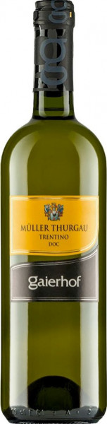 Вино Gaierhof, Muller Thurgau, Trentino DOC, 2017