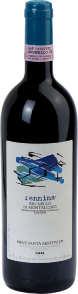 Вино Gaja, Pieve Santa Restituta, Rennina, Brunello di Montalcino DOCG, 1996, 0.375 л