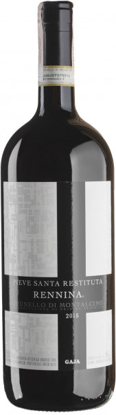 Вино Gaja, Pieve Santa Restituta, "Rennina", Brunello di Montalcino DOCG, 2015, 1.5 л