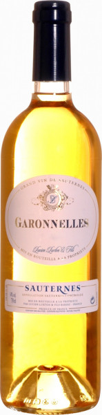 Вино "Garonnelles", Sauternes AOC, 2018