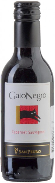 Вино "Gato Negro" Cabernet Sauvignon, 2013, 0.1875 л