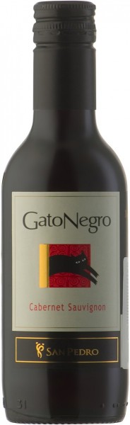 Вино "Gato Negro" Cabernet Sauvignon, 2014, 0.1875 л