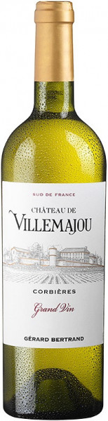 Вино Gerard Bertrand, "Chateau de Villemajou" Blanc, Corbieres AOP, 2021