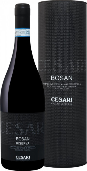 Вино Gerardo Cesari, "Bosan" Amarone della Valpolicella Classico Riserva DOC, 2011, in tube