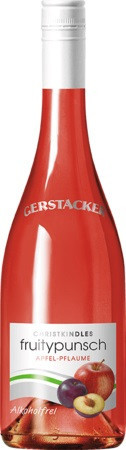 Вино Gerstacker, Fruitypunsch Apfel-Pflaume, Alkoholfrei, 0.74 л