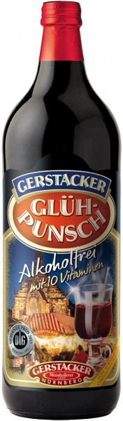 Вино Gerstacker, Gluhpunsch Alkoholfrei, 1 л