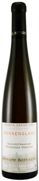Вино Gewurztraminer AOC Sonnenglanz Selection de Grains Nobles 2002, 0.5 л