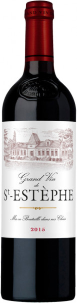 Вино Ginestet, Grand Vin de Saint-Estephe AOC, 2015