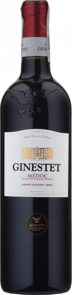 Вино "Ginestet" Medoc АОC, 2016