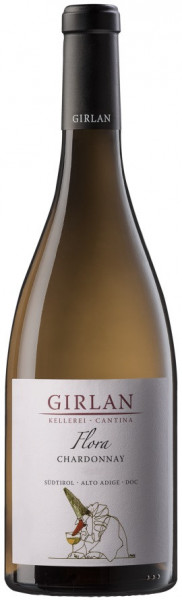 Вино Girlan, "Flora" Chardonnay, Sudtirol Alto Adige DOC, 2017