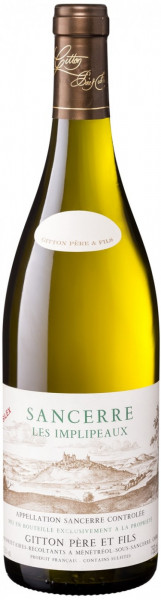 Вино Gitton Pere & Fils, Sancerre "Les Implipeaux" AOC, 2022