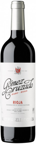 Вино Gomez Cruzado, Vendimia Seleccionada, Rioja DOC, 2015