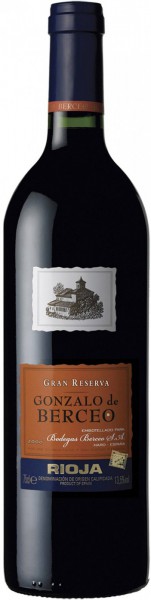 Вино Gonzalo de Berceo "Gran Reserva", Rioja DOC, 2000
