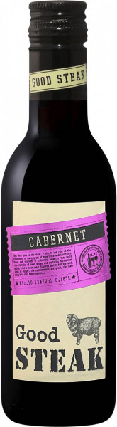 Вино "Good Steak" Cabernet, 0.187 л