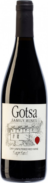 Вино Gotsa, Saperavi