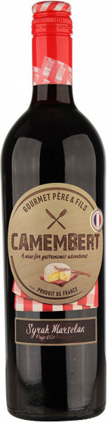 Вино Gourmet Pere & Fils, "Camembert" Syrah-Marselan