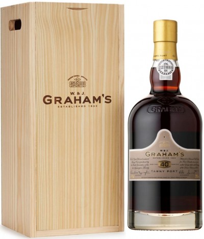 Вино Graham’s 40 Year Old Tawny Port, wooden box, 4.5 л