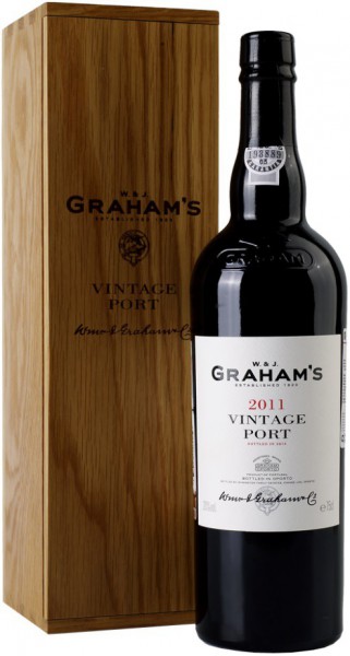 Вино Graham's Vintage Port 2011, wooden box