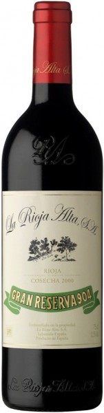Вино "Gran Reserva 904", Rioja DOC, 2000