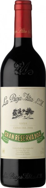 Вино "Gran Reserva 904", Rioja DOC, 2004
