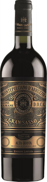 Вино Gran Sasso, "Alta Quota" Montepulciano d'Abruzzo, Colline Teramane DOCG, 2015