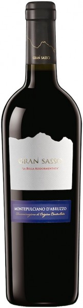 Вино Gran Sasso, "La Bella Addormentata" Montepulciano d'Abruzzo DOC, 2015