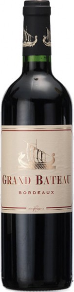 Вино Grand Bateau Rouge Bordeaux AOC 2007