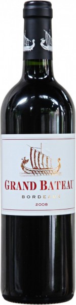 Вино Grand Bateau Rouge Bordeaux AOC 2008